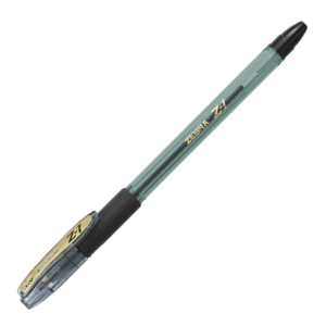 Zebra Stick Pen Rubberized Grip Z1 1.0mm