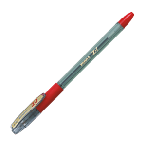 Zebra Stick Pen Rubberized Grip Z1 1.0mm