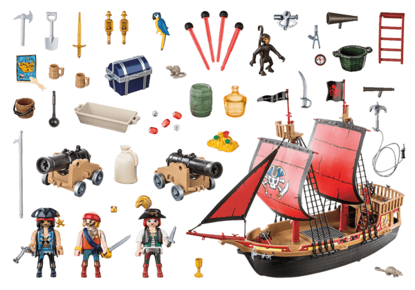 Playmobil Pirates: Skull Pirate Ship