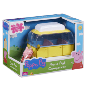 Giochi Preziosi Peppa Pig Οχήματακια Με Φιγούρα, Τροχόσπιτο (PPC15902/PPC15402)