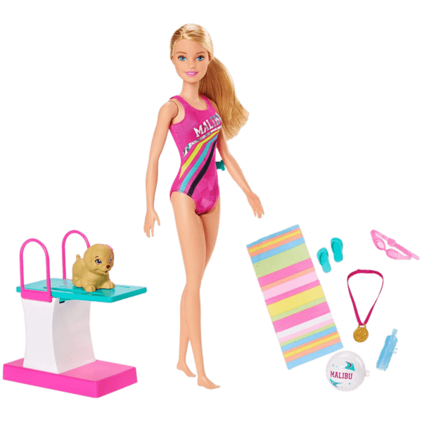 Mattel Barbie Dreamhouse Adventures Κολυμβήτρια (GHK23)