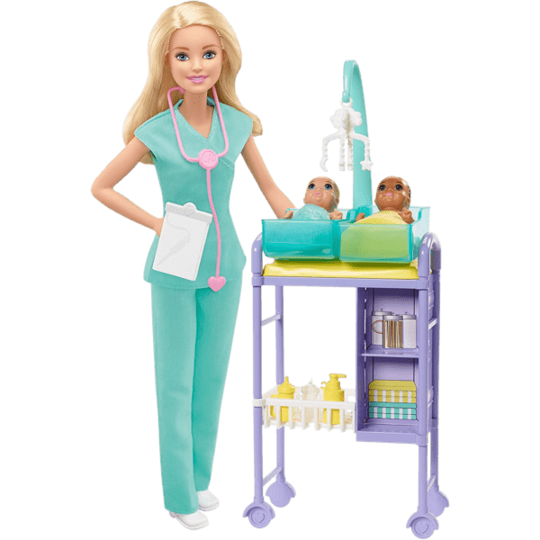 Mattel Barbie Παιδίατρος (GΚΗ23)
