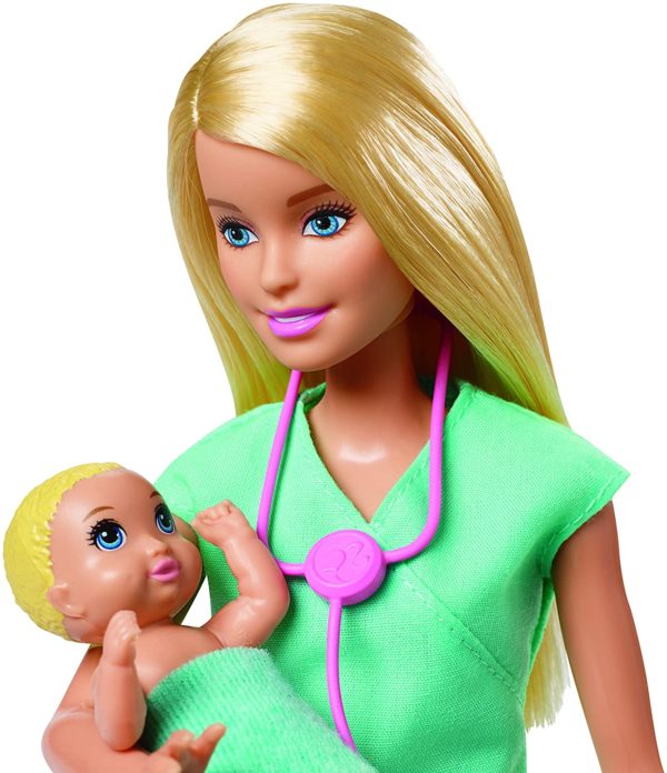 Mattel Barbie Παιδίατρος (GΚΗ23)