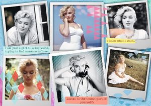 Trefl Puzzle 1000pcs - Marilyn Monroe Collage (10529)