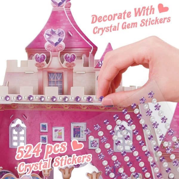 CubicFun 3D Puzzle 95pc, Princess Birthday (E1622h)