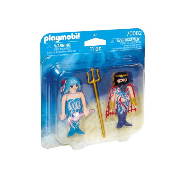 Playmobil Magic: Duo Pack Βασιλιάς Της Θάλασσας Και Γοργόνα (70082)
