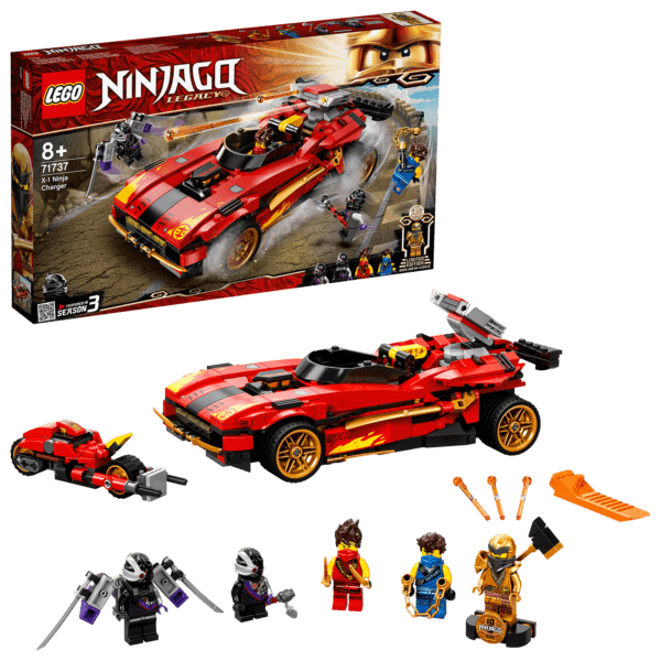LEGO Ninjago Εφόρμηση X-1 Νίντζα (71737)