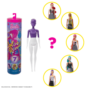 Mattel Barbie® Color Reveal™ Monochrome Series -5 Σχέδια (GTR94)
