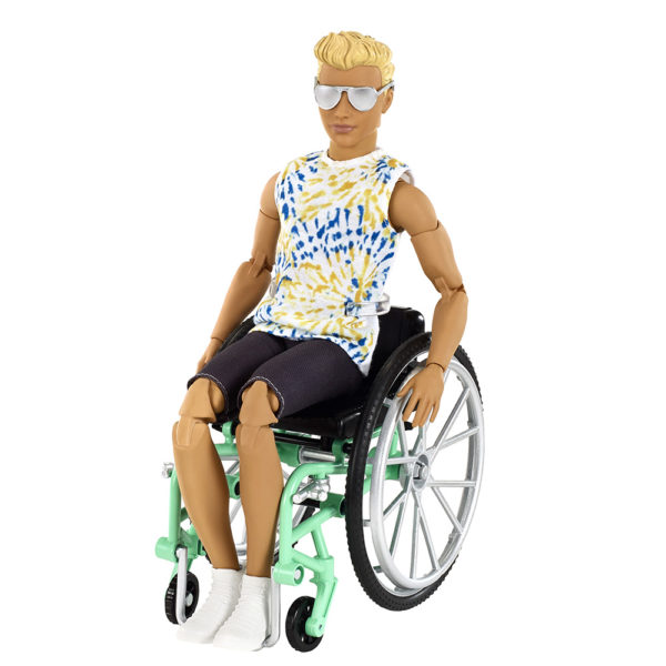 Mattel Barbie® Fashionistas™ #167 Original Ken™ Με Αναπηρικό Αμαξίδιο (GWX93)