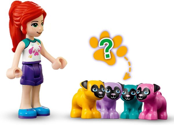 LEGO Friends Κύβος Σκύλος Παγκ Της Μία (41664)