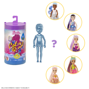 Mattel Barbie® Chelsea Color Reveal Shimmer Series W1-5 Σχέδια (GTT23)