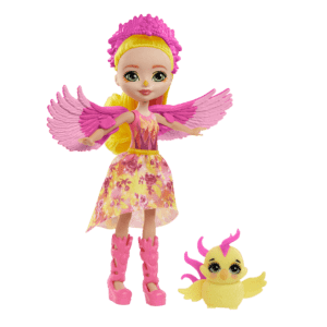 Mattel Enchantimals™ Κούκλα & Ζωάκι Φιλαράκι Royals - Φοίνιξ (GYJ04)