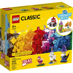 LEGO Classic: Δημιουργικά Διαφανή Τουβλάκια (11013)