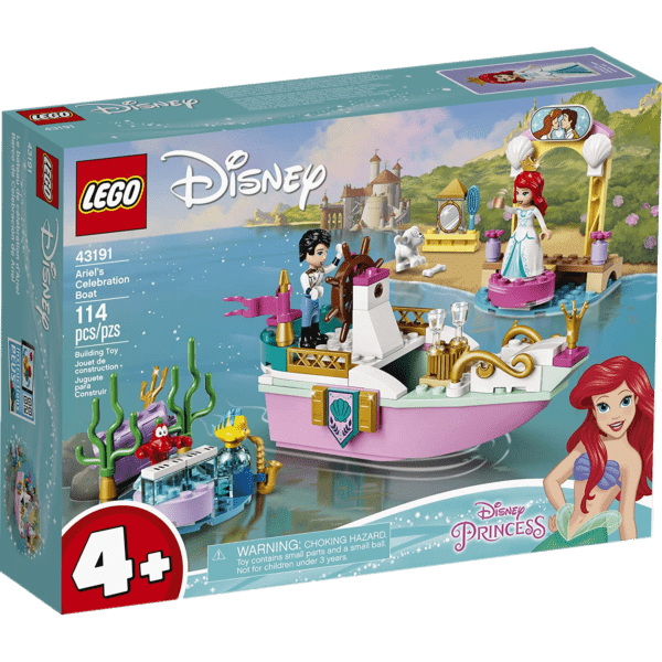 LEGO Disney: Princess Το Εορταστικό Σκάφος Της Άριελ (43191)