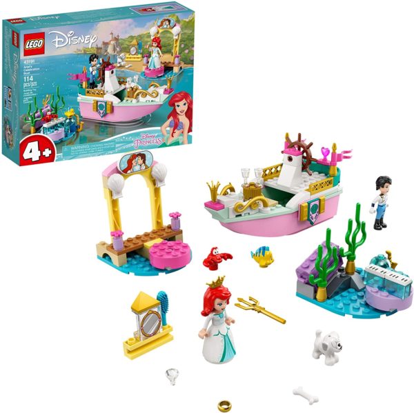LEGO Disney: Princess Το Εορταστικό Σκάφος Της Άριελ (43191)