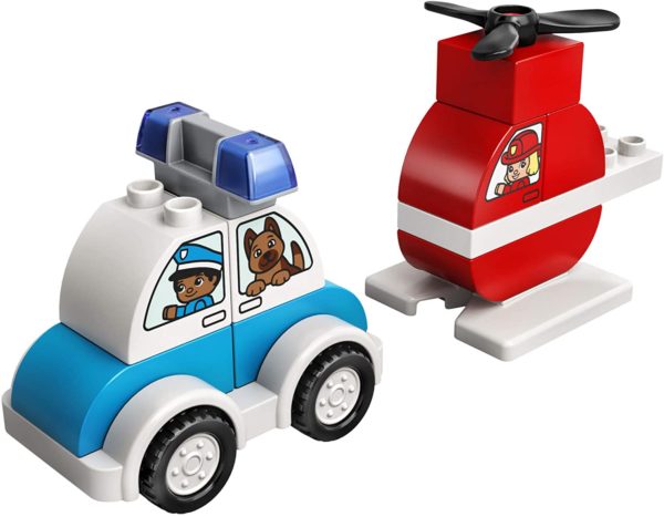 LEGO Duplo Πυροσβεστικό Ελικόπτερο Και Περιπολικό (10957)