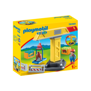Playmobil 1. 2. 3: Γερανός Κατασκευών (70165)