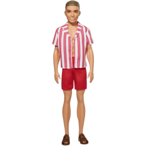 Mattel Barbie® Ken 60Th Επέτειος Throwback Beach Look With Swimsuit And Sandals (GRB42/GRB41)