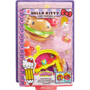 Mattel Hello Kitty Σετ Hamburger Diner Με Σημειωτάριο (GVB28/GVB27)