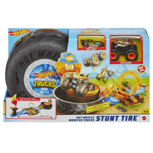 Mattel Hot Wheels Monster Trucks Πίστα Σούπερ Ρόδα (GVK48)