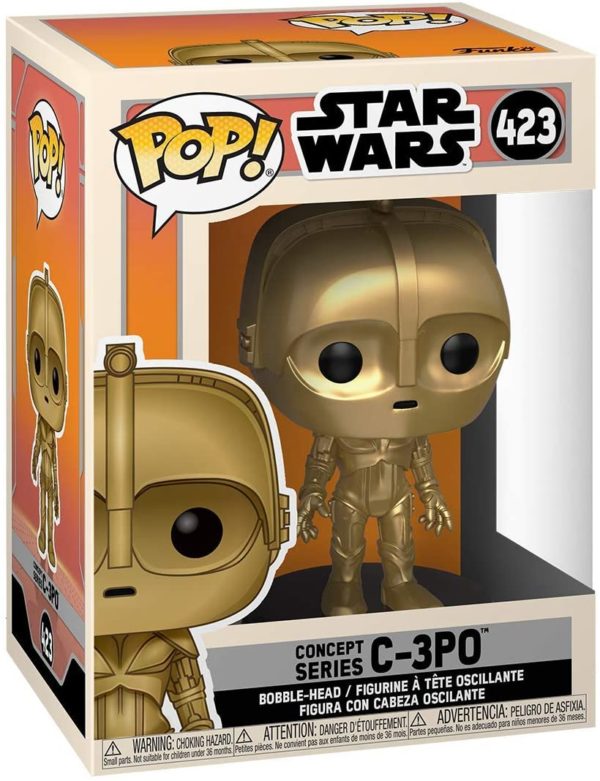 Funko Pop! Movies: Star Wars Concept, C-3PO (50110)