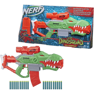 Hasbro Nerf Dinosquad Rex-Rampage Motorized Blaster (F0807)