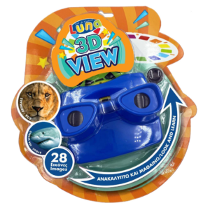 Luna Κάμερα 3D Εικόνων Viewmaster Με Δίσκους Ζώα Ζούγκλας-Θάλασσας (621743)
