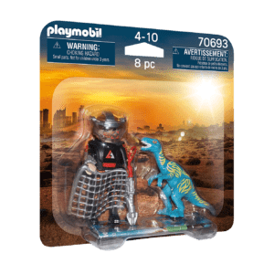 Playmobil Dino Rise: Duo Pack Velociraptor with Dino Catcher