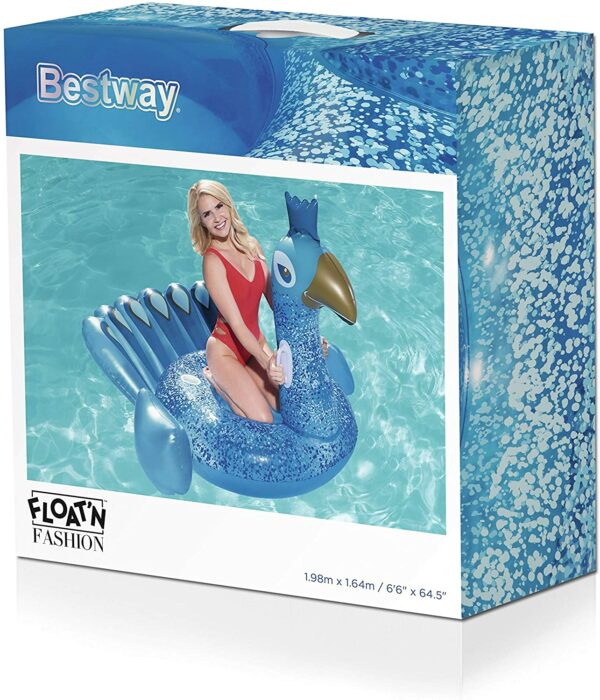 Bestway Float'n Fashion, Παγώνι Ride On 198X164 cm (BW41101)
