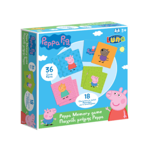 Luna Επιτραπέζιο Παιχνίδι Μνήμης Peppa Pig (482497)