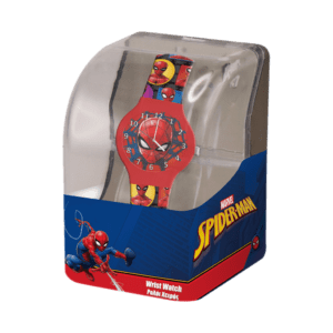 Ρολόι Με Λουράκι Spider-Man Σε Πλαστικό Κουτί (500945)