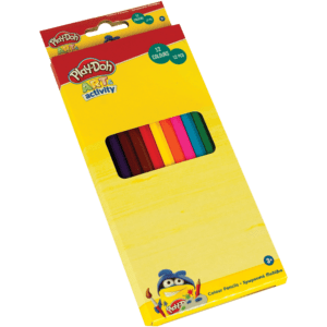 Play-Doh Ξυλομπογιές 12 Χρώματα (320-20003)