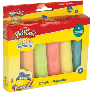 Play-Doh Jumbo Κιμωλίες 6 Χρώματα (320-40003)