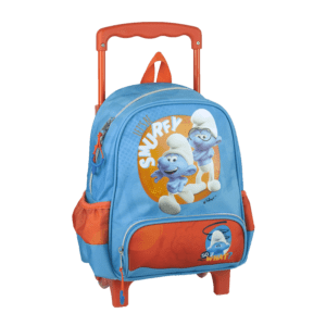 Gim Τσάντα Trolley Νηπιαγωγείου, Mini Smurfs (344-20073)
