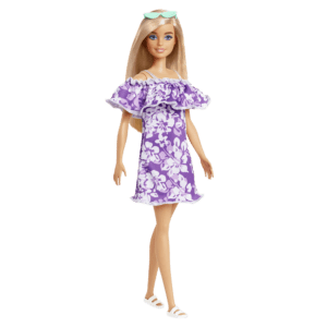 Mattel Barbie® Loves The Planet - Barbie Loves The Ocean Ξανθά Μαλλιά Φλοράλ Φόρεμα (GRB36/GRB35)