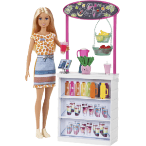 Mattel Barbie Wellness Smoothie Bar Playset (GRN75)