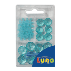 Luna Πλαστικές Χάντρες Σιελ Κοραλί 45gr (0620232)