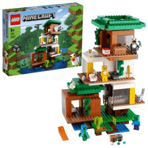 LEGO® MinecrafH19:H83t™: Το Μοντέρνο Δεντρόσπιτο (21174)