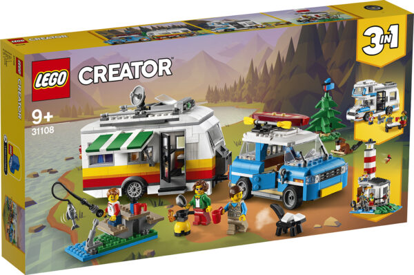 LEGO® Creator: Οικογενειακές Διακοπές με Τροχόσπιτο (31108)