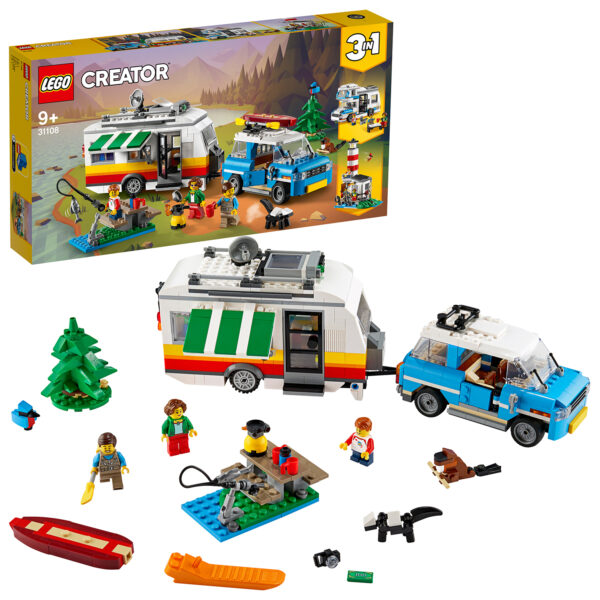 LEGO® Creator: Οικογενειακές Διακοπές με Τροχόσπιτο (31108)