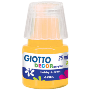 Giotto Ακρυλικό Χρώμα Decor Matt 25ml Yellow Gold (F538103)
