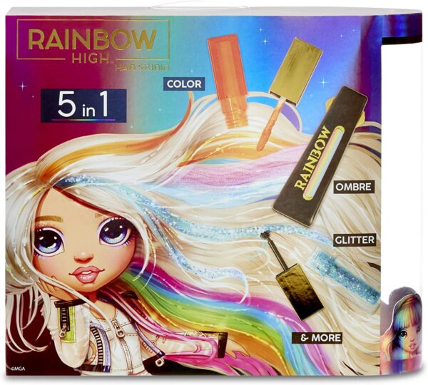Giochi Preziosi Στούντιο Μαλλιών Rainbow High & Αποκλειστική Κούκλα Amaya Raine (569329E7C)