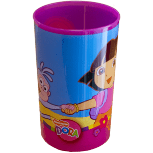 Dora Πλαστικό Ποτήρια 250ml Σετ 3τμχ (584389)