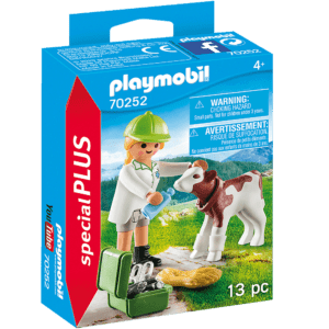Playmobil Special: Κτηνίατρος με Μοσχαράκι (70252)