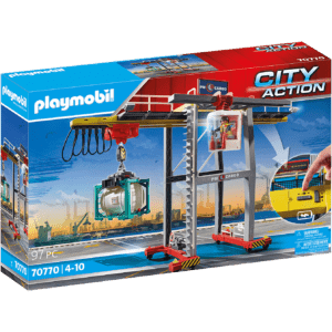 Playmobil City Action: Γερανογέφυρα Φορτοεκφόρτωσης Container (70770)