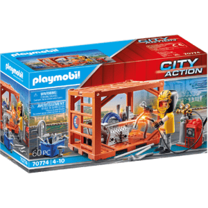 Playmobil City Action: Κατασκευαστής Container (70774)
