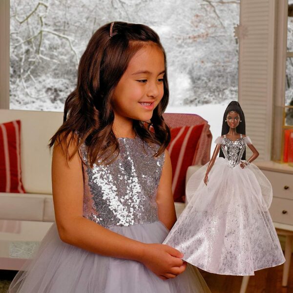 Mattel Barbie™ Silver Holiday Doll 2021 (GXL19)
