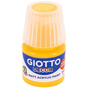 Giotto Ακρυλικό Χρώμα Decor Matt 25ml Dark Yellow (F538104)