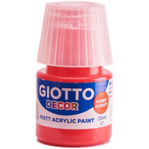 Giotto Ακρυλικό Χρώμα Decor Matt 25ml Carmine Red (F538109)