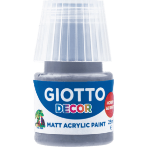 Giotto Ακρυλικό Χρώμα Decor Matt 25ml Dark Grey (F538134)